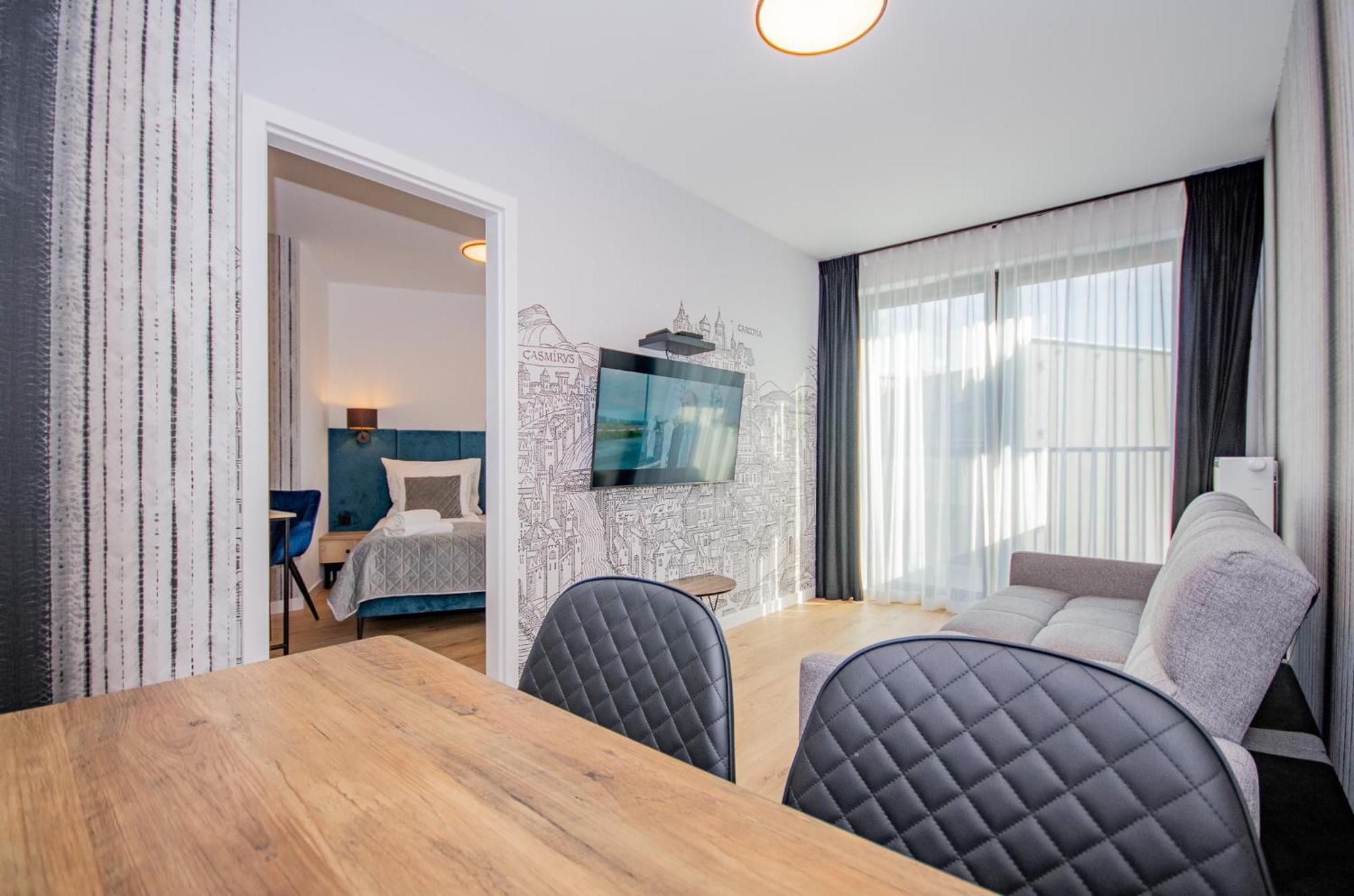 Inpoint Apartments G11 Near Old Town & Kazimierz District & Parking Option Краків Номер фото